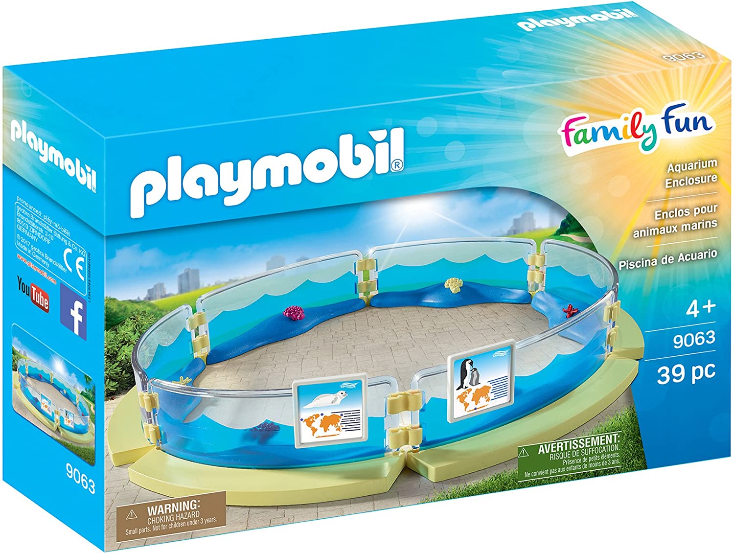 9063 Vasca Per I Pesci - Playmobil