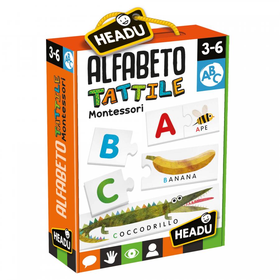 Alfabeto Tattile Montessori - Headu