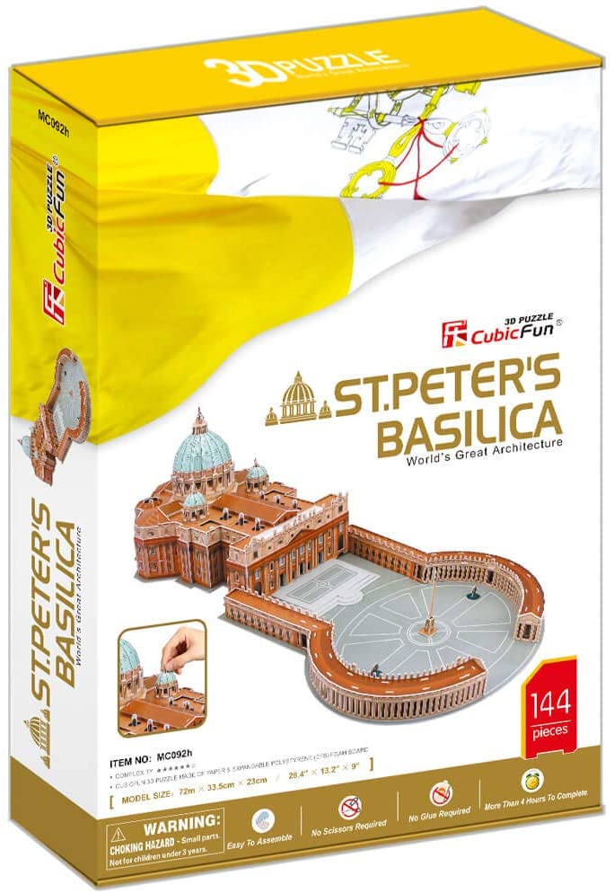 Puzzle 3D Basilica Di San Pietro - La Giraffa