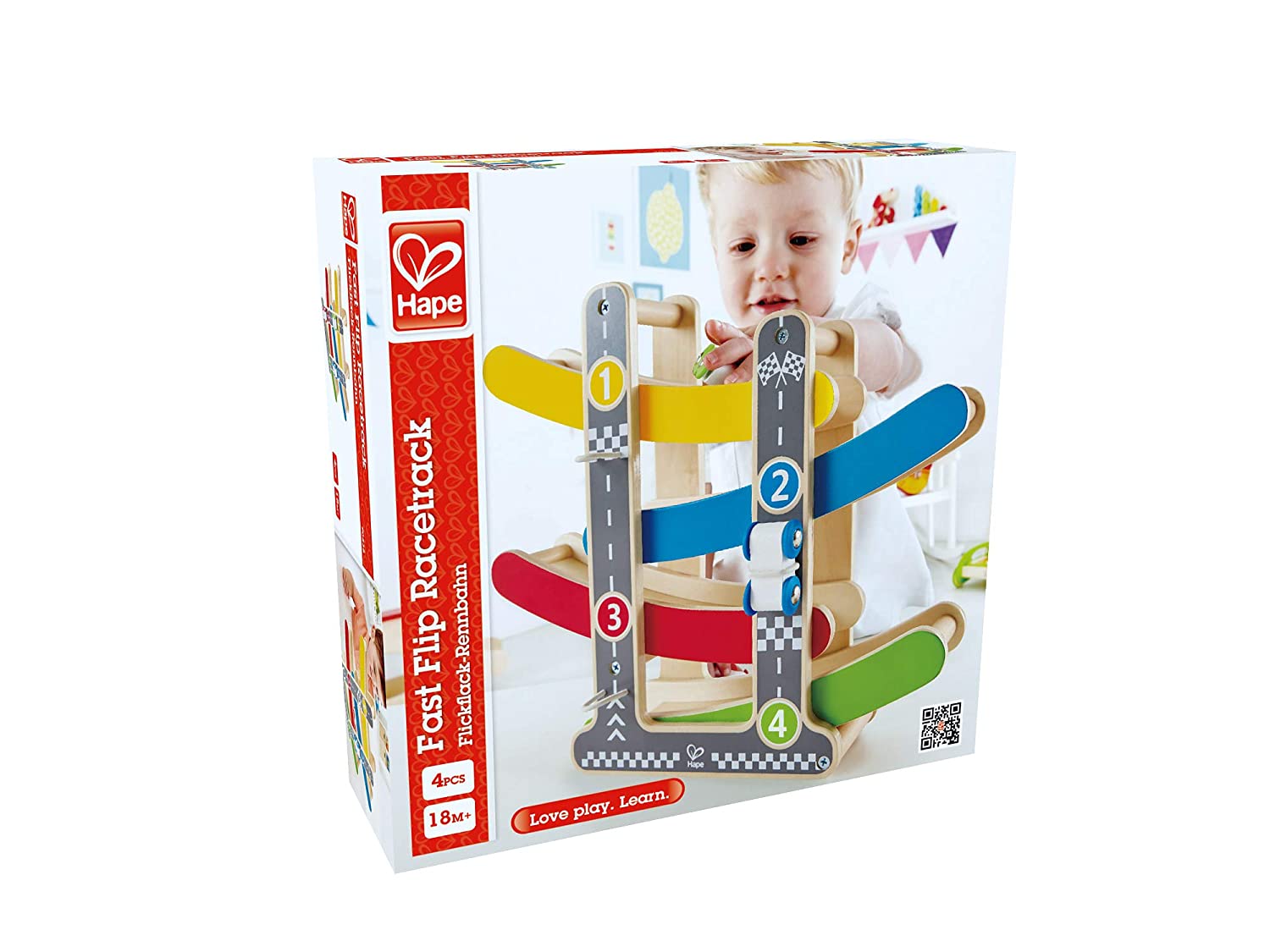 Pista Fast Flip Racetrack - Hape