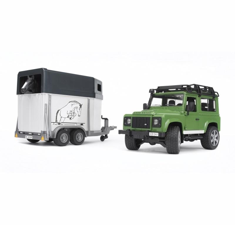 Land Rover Defender Trasporto Cavalli 2592 - Bruder