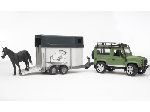 Land Rover Defender Trasporto Cavalli 2592 - Bruder