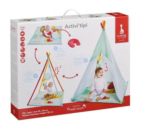 Tappeto Tenda Activi' Tepee - Sophie La Girafe