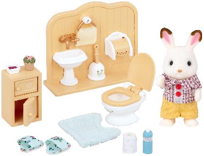 Fratello Coniglio Cioccolato Con Bagno - Sylvanian Families