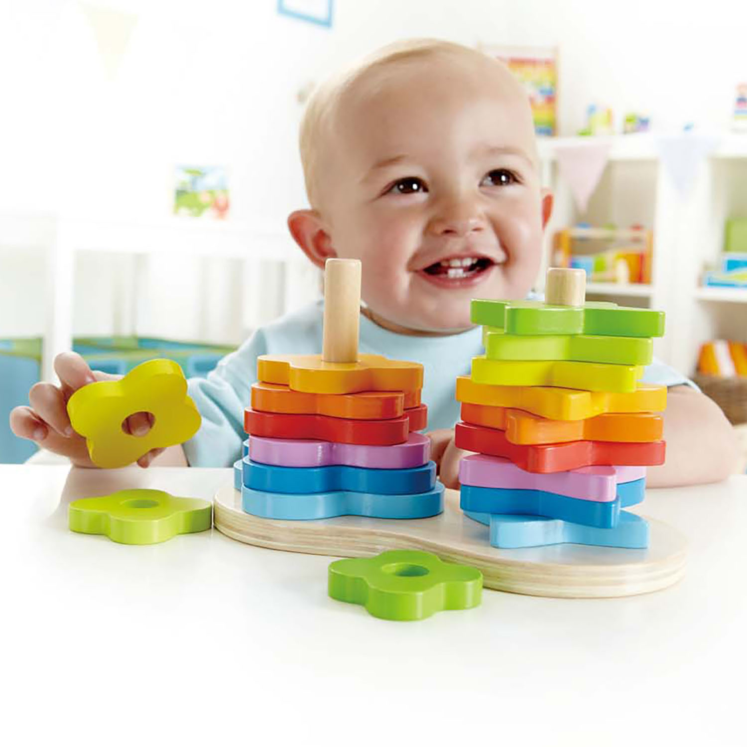 Doppia Piramide Arcobaleno - Hape