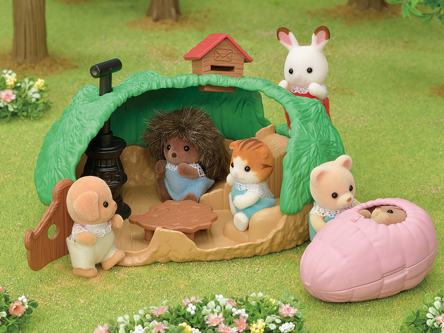 Casetta Nascondino Con Bebè Riccio - Sylvanian Families