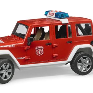 Jeep Wrangler Unlimited Rubicon Vigili Del Fuoco 2528 - Bruder