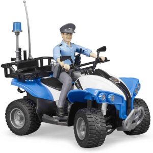 Quad Polizia Con Personaggio 63010 - Bruder