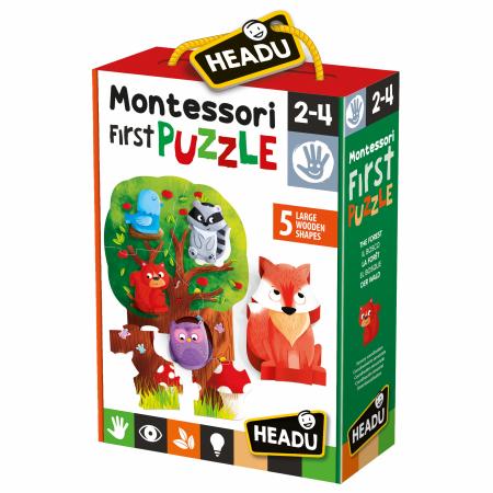 Montessori First Puzzle Foresta - Headu