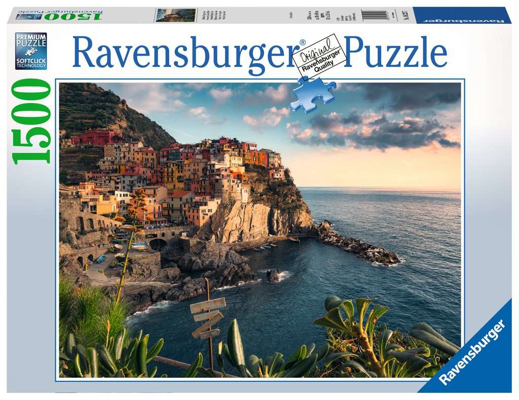 Puzzle 1500 Pezzi Vista Delle Cinque Terre - Ravensburger
