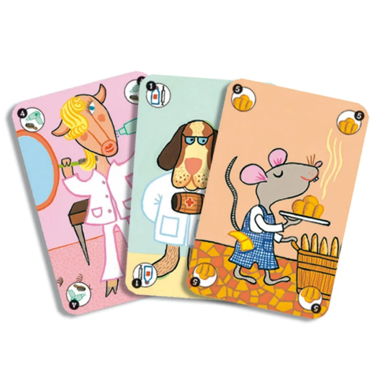 Happy Family Gioco Di Carte - Djeco