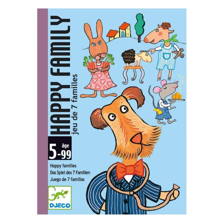 Happy Family Gioco Di Carte - Djeco