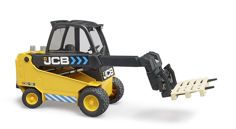 Carrello Elevatore Jcb Con Pallet 2512 - Bruder