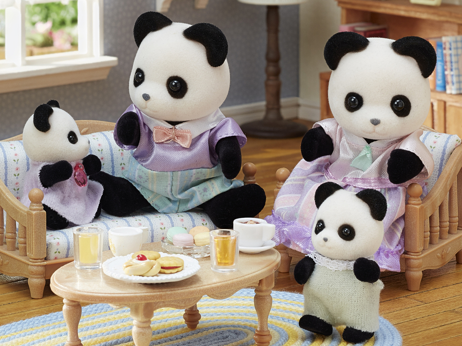 Famiglia Panda Pookie - Sylvanian Families