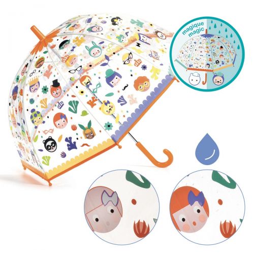 Ombrello Magic Cambia Colore Faces - Djeco