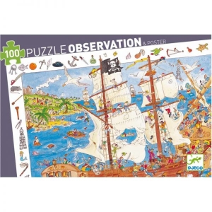Puzzle Observation Pirati - Djeco
