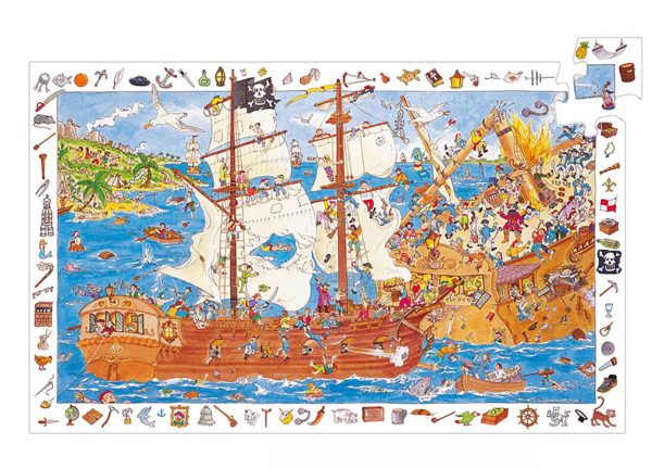 Puzzle Observation Pirati - Djeco