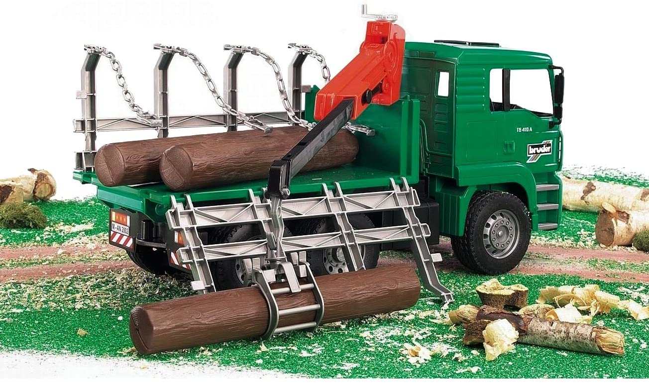 Camion Per Trasporto Tronchi Man 2769 - Bruder