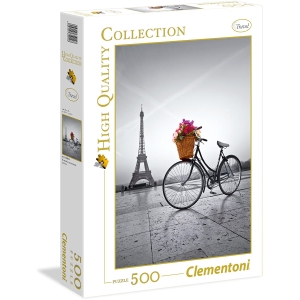 Puzzle 500 Pezzi Romantic Promenade In Paris - Clementoni