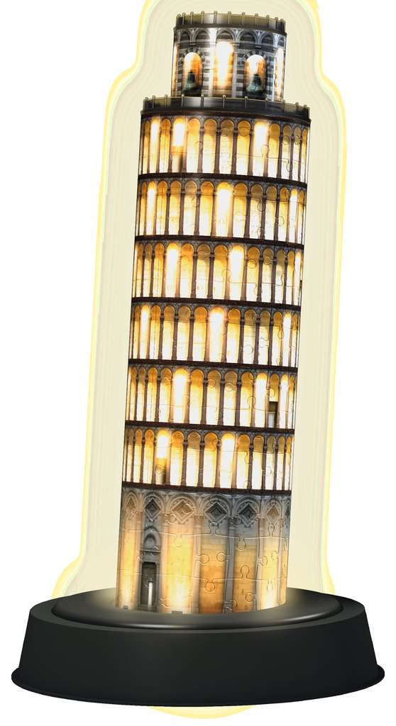 Puzzle 3D Torre Di Pisa Night Edition - Ravensburger