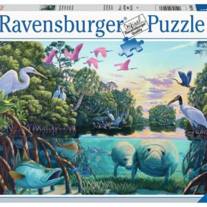 Puzzle 500 Pezzi La Vita Dei Lamantini - Ravensburger