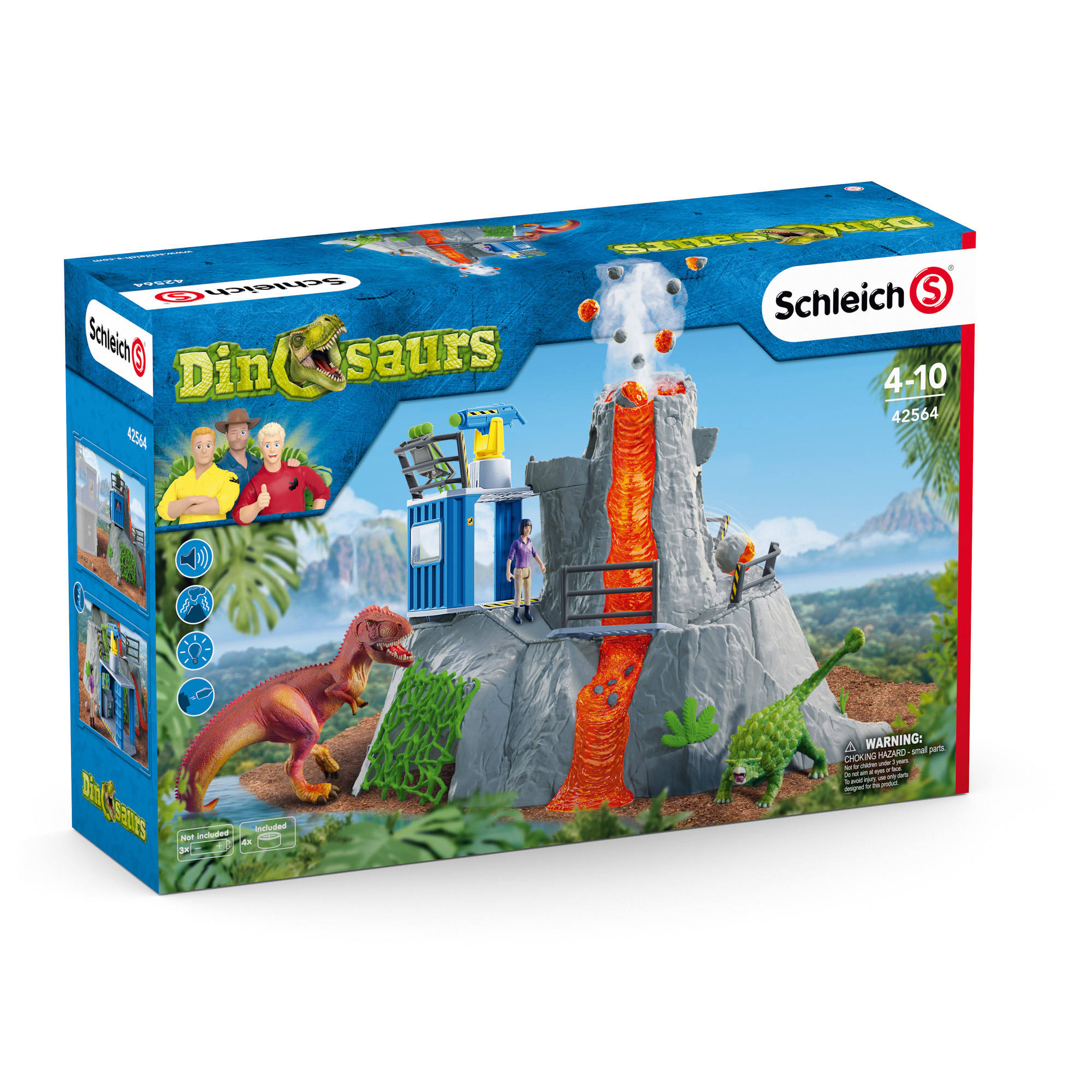 Grande Spedizione Sul Vulcano - Schleich