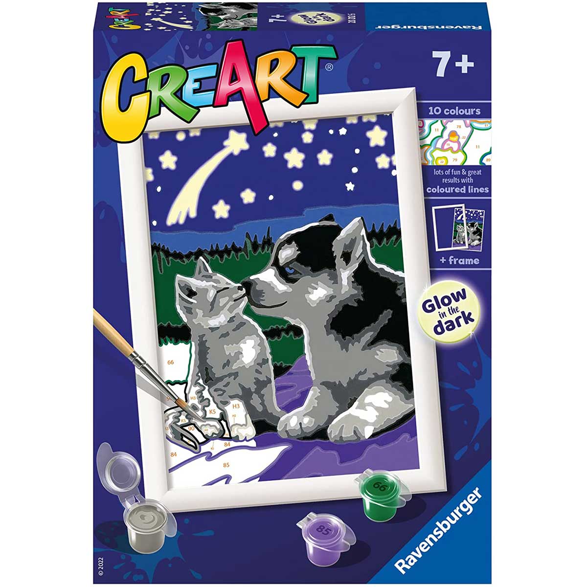 Creart Dipingiamo Con I Numeri Basic 20212 - Ravensburger