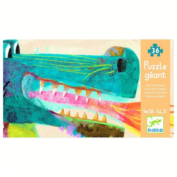 Puzzle Gigante Leon Il Drago - Djeco