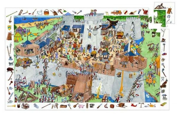 Puzzle Observation Il Castello - Djeco