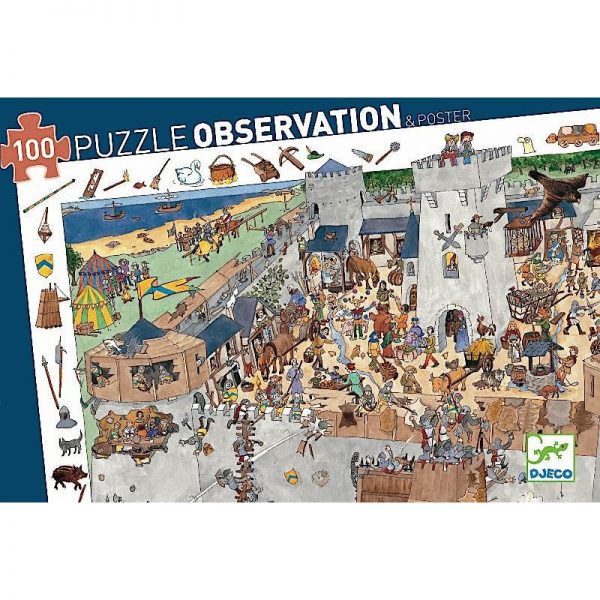 Puzzle Observation Il Castello - Djeco