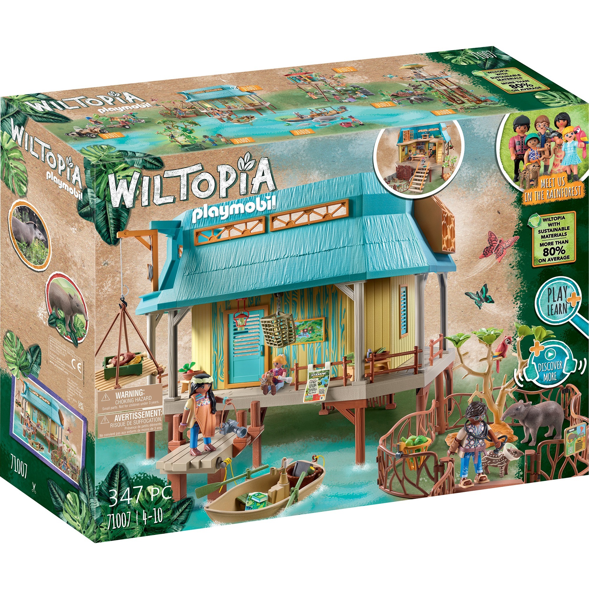 71007 Centro Per L'Assistenza Degli Animali Dell'Amazzonia - Playmobil