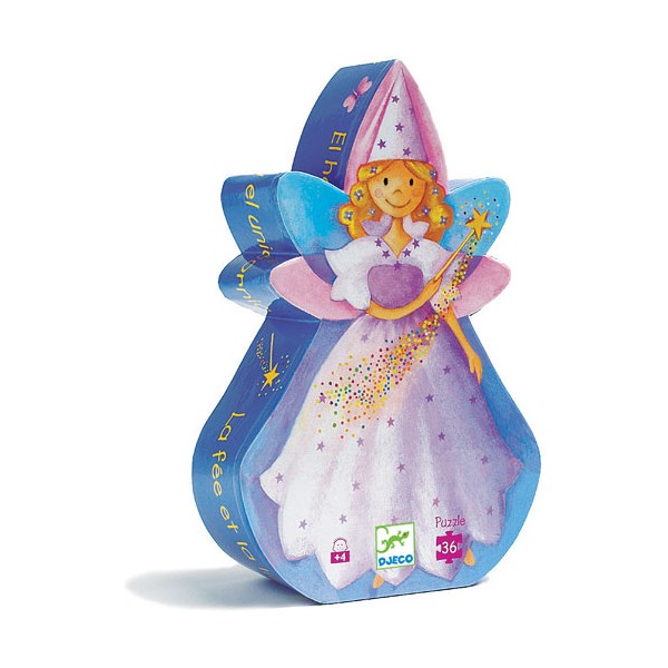 Puzzle Silhouette Fata - Djeco