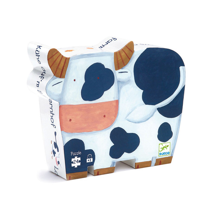 Puzzle Silhouette Mucca - Djeco