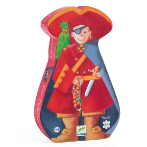 Puzzle Silhouette Pirata - Djeco
