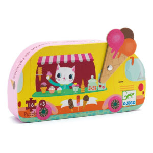 Puzzle Silhouette Ice Cream - Djeco