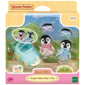 Bebè Pinguini Con Auto - Sylvanian Families