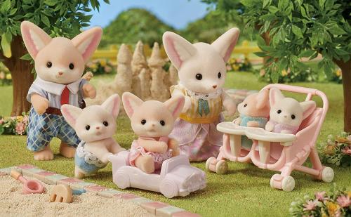 Famiglia Volpi Fennec - Sylvanian Families
