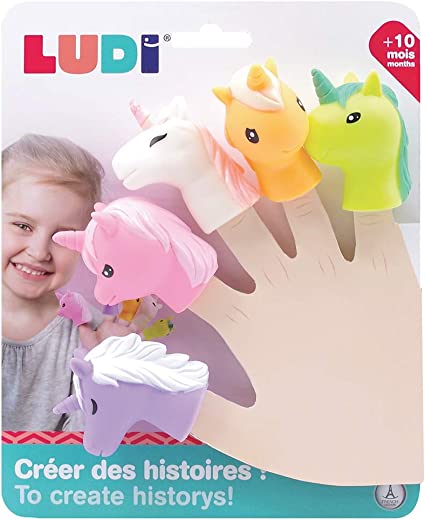 Marionette Da Dita Unicorno - Ludi