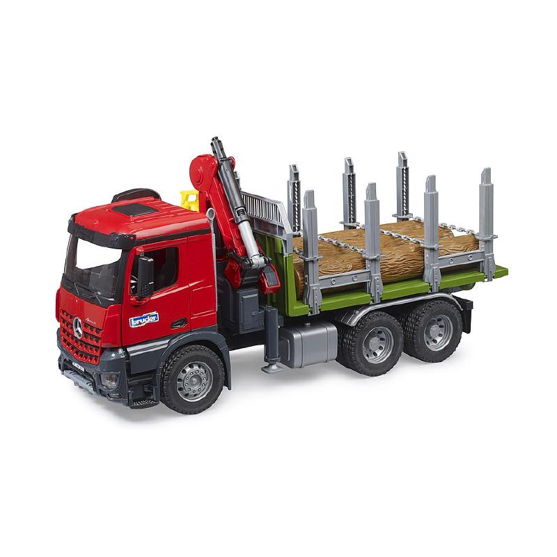 Camion Trasporto Tronchi Mercedes Benz Arocs 3669 - Bruder