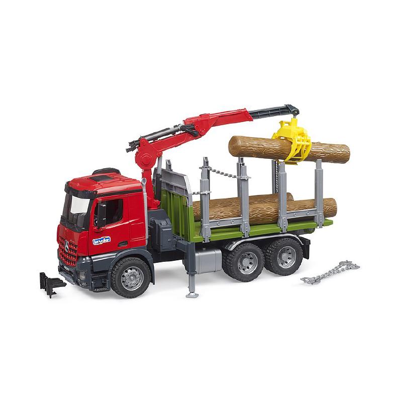 Camion Trasporto Tronchi Mercedes Benz Arocs 3669 - Bruder