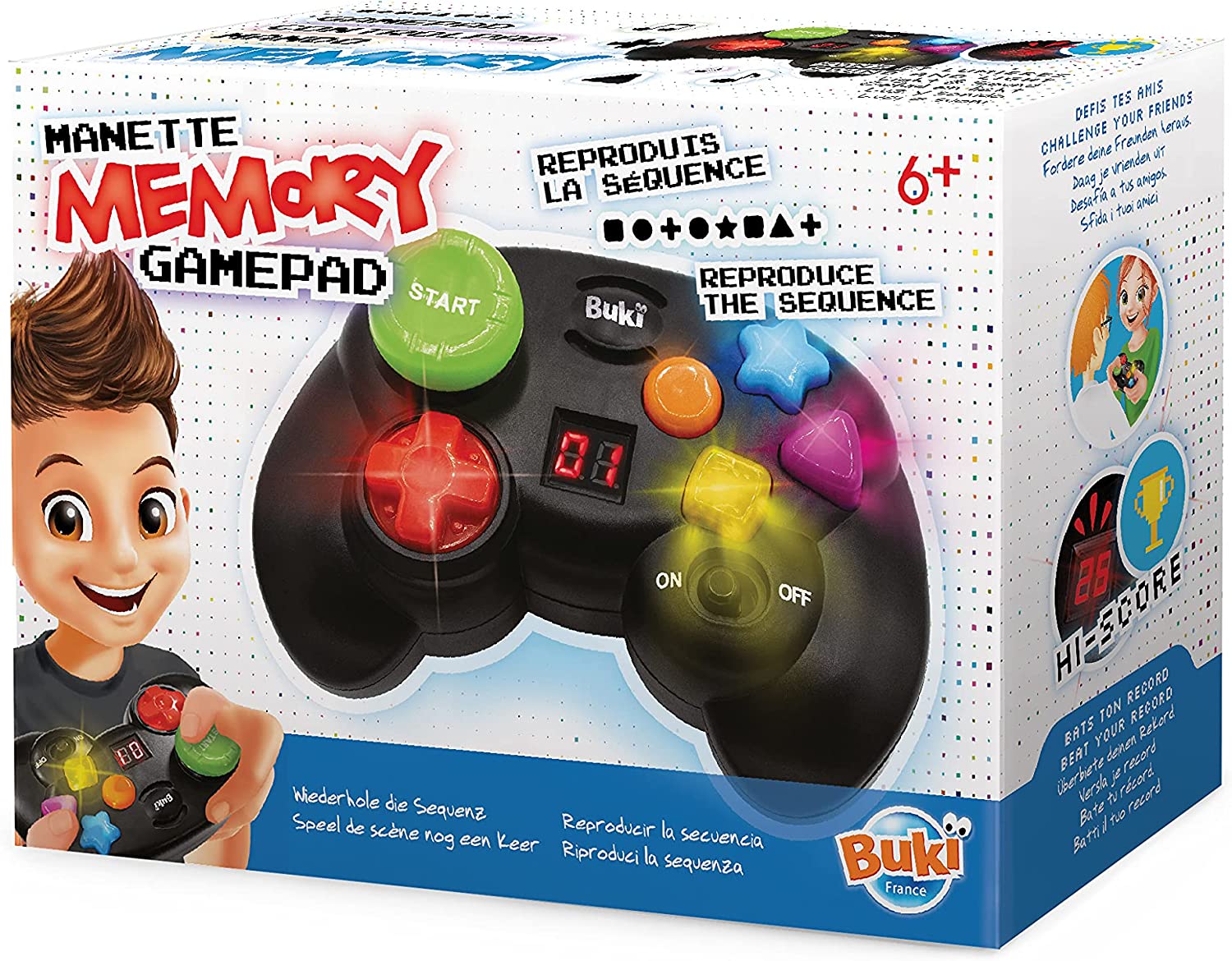 Memory Gamepad - Buki