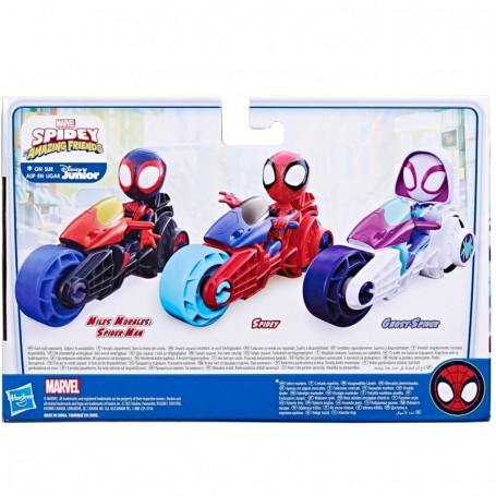 Personaggio Spidey Con Moto - Hasbro
