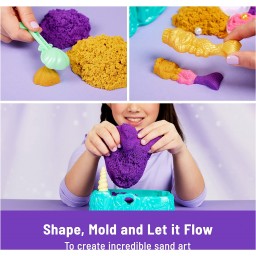 Kinetic Sand Il Cristallo Della Sirenetta - Spin Master