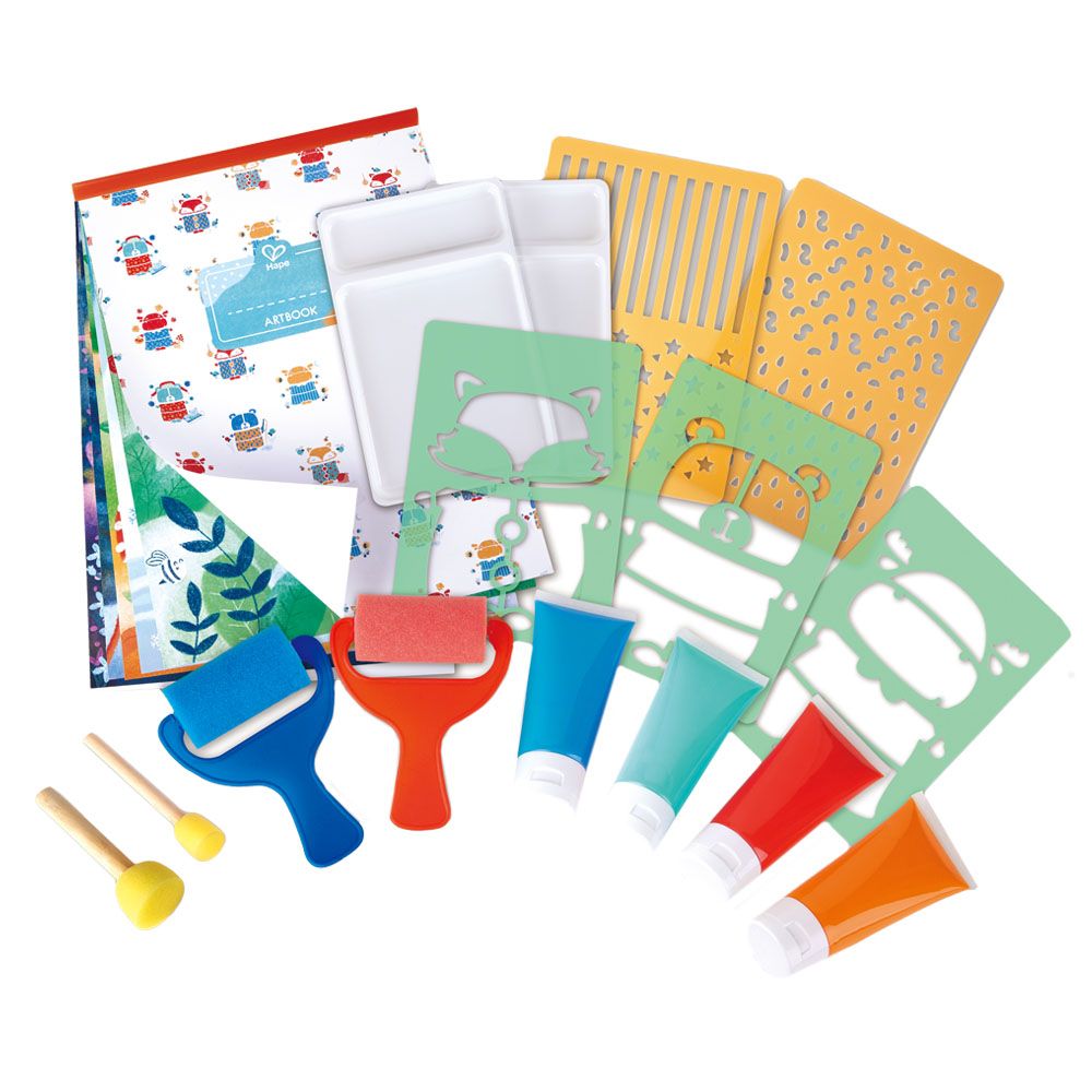 Set Pittura Con Spugna - Hape