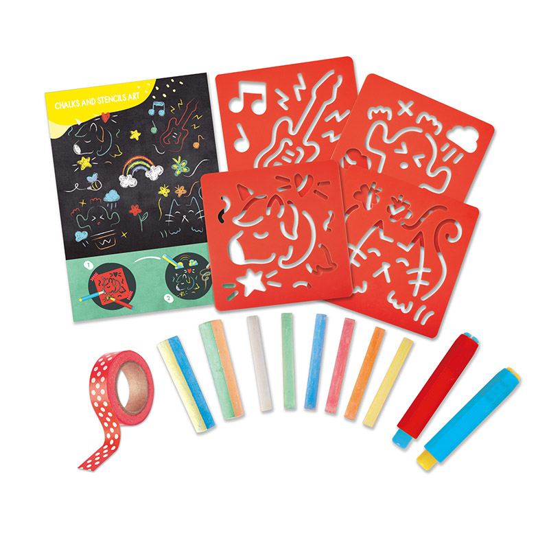 Set Gessetti E Stencil - Hape