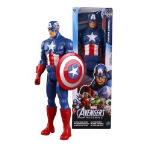Avengers Personaggio Capitan America 30 Cm Series Titan Hero - Hasbro