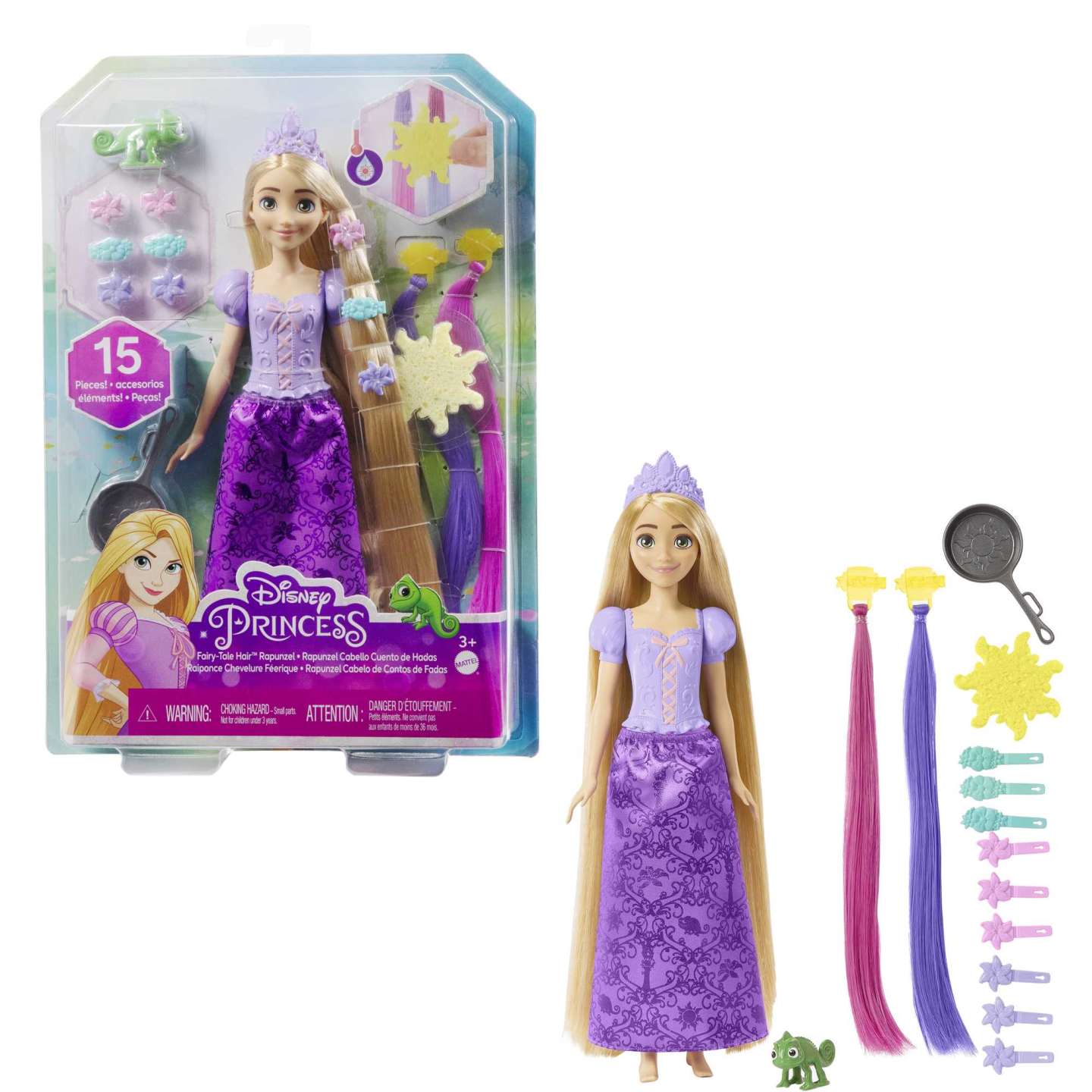 Disney Princess Rapunzel Capelli Da Favola - Mattel
