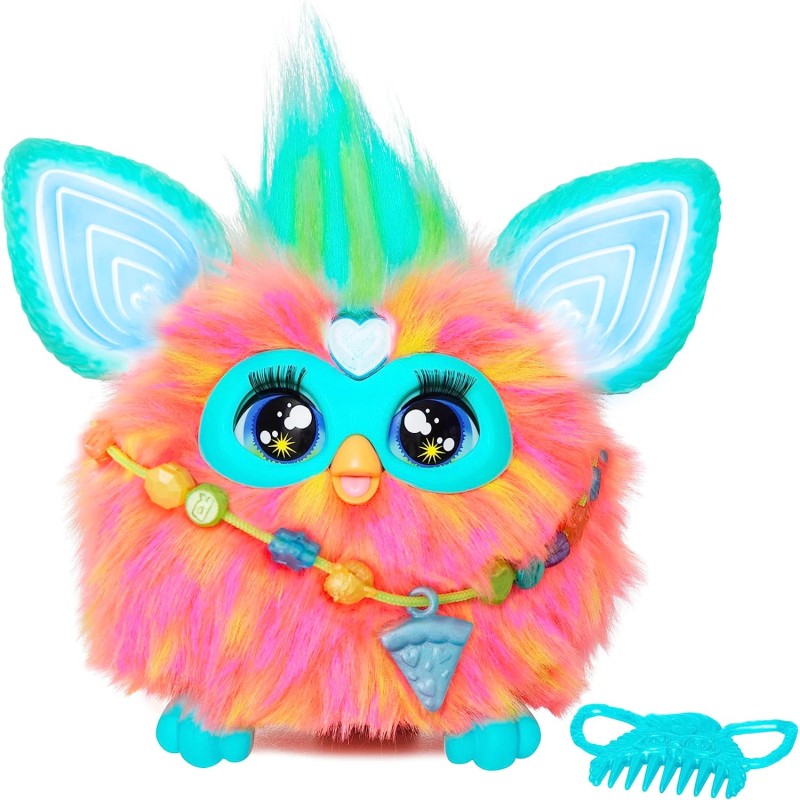 Furby Peluche Interattivo Coral - Hasbro