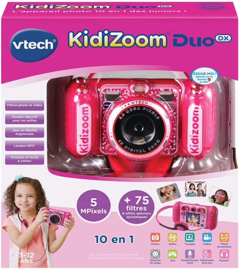 Macchina Fotografica Kidizoom Duo Dx Rosa - Vtech