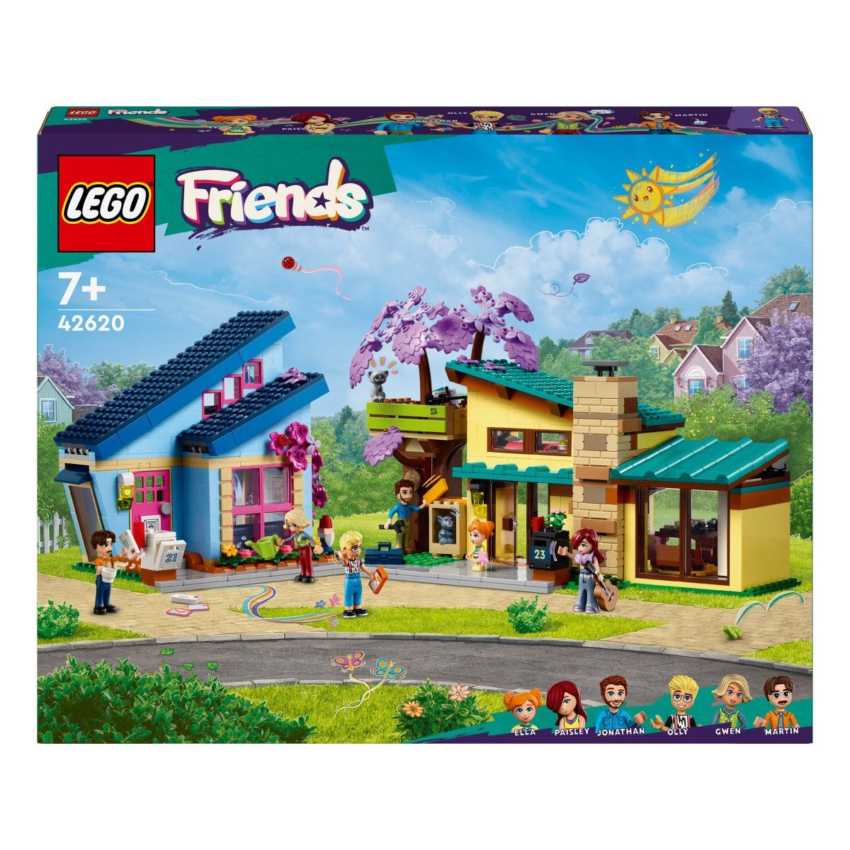 42620 Friends Le Case Di Olly E Paisley - Lego